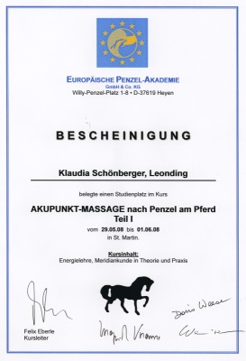 APM Kursbestätigung
